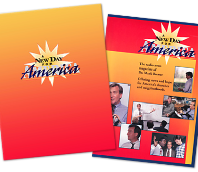 A New Day for America brochure