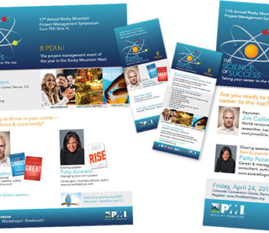 PMI Mile Hi Symposium promotional materials