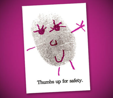 Thumbs up for Safety Campaign